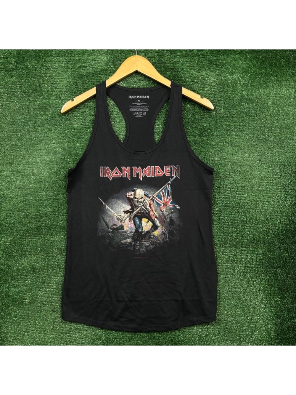 Iron Maiden Distressed Trooper Tank Size Extra Large